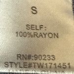 LA Hearts L.A Hearts Blue Floral Women's Tie Top Sz Small Photo 9