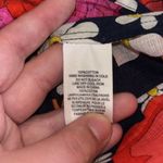 Trina Turk Womens multicolored floral 3/4 sleeved blouse 100% cotton preppy Photo 6