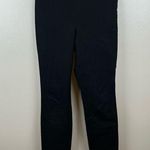 COS  Skinny Pants EU 36 US 4 Black Side Zip Minimal Work Career Office High Rise Photo 0