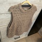 Universal Threads Universal Thread Women’s Taupe Crew Neck Sweater Vest XL Photo 2