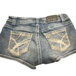 Soundgirl  Faded‎ Blue Jean Shorts Photo 3