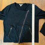 Banana Republic  zipper moto sweatshirt jacket, size XL Photo 8