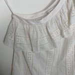 Veronica Beard Cruz Eyelet One Shoulder Top Womens Size 6 Photo 8