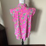 Ibkul Womens Athletic Shirt Top Tennis Sleeveless Pink UPF 50+ XXL Photo 4