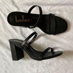 Lulu Heels Black Size 6 Photo 0