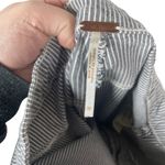 Free People  Women’s Hickory Pinstripe Straight Leg Pants Navy/White Size 30 Photo 5