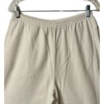 Habitat Pants Womens Size Small White Cropped Lightweight Pockets Elastic Waist Photo 3
