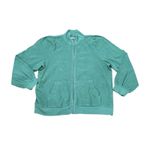 Madewell  Size XL Green Garment-Dyed Terry Zip-Up Sweatshirt Simply Sage NG568 Photo 1