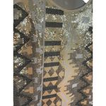 Jun & Ivy Gorgeous Sparkly  Top w/ Sheer Back Size Small Photo 3