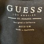 Guess  Jeans Black Short Sleeve Graphic Print Short Sleeve Shirt Size Medium Photo 2