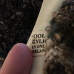 Boyne Valley Weavers Plaid Wool Fringed Shawl Handcrafted in Ireland Womens OS Blue Size undefined Photo 10