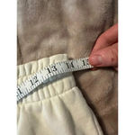 Oh Polly  Sweat Joggers Size 4 Cream Sweatpants Active Athleisure Casual Photo 4
