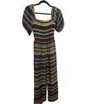 Hutch Anthropologie Sunset Embroidered Jumpsuit Multicolor Sz XS Photo 2