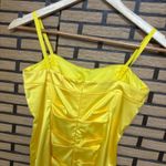 Cache Yellow Dress Size 2 Photo 4