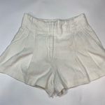 ALC Frank A.L.C. Bennett Shorts linen white Size 2 Photo 2