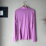 Luxeire‎ Light Purple Classic Long Sleeve Button Up Shirt Women’s Size XL Photo 4