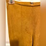 Forever 21 tan faux suede wide leg pants XS/S Photo 1