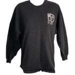 Disney Thick cotton spirit jersey Parks 3/4 sleeve silver sequined 1971 shirt Photo 1