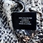 Walter Baker  Snake Print Button-Up blouse long sleeve lightweight 1X Photo 5