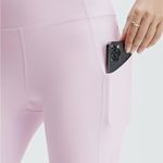 Fabletics  Light Pink/mauve High-waisted Cold Weather Pocket Leggings Photo 1