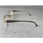 Catherine Deneuve Eyeglasses Frames ONLY PL Plum Rectangle Half Rim 51 Photo 2