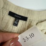 Drew Anthropologie Blouse Womens Small Gauze Puff Sleeve V Neck Top Cotton Boho Photo 3