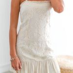 Fancy D Off White Floral Lace Mini Dress Photo 0