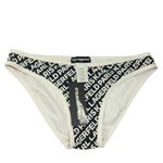 Karl Lagerfeld PARIS $78 Logo-Print Bikini Bottoms S Photo 1