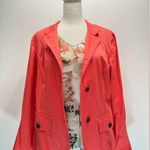 Chico's Chico’s Mixed Abstract Print & Inspirational Quotes 100% Cotton 3/4 Sleeve Top Photo 10