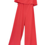 DO+BE Talulahwide Leg Strapless Jumpsuit Size Small Pink Photo 0