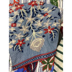 John Mark Embroidered Jacket Open Blazer Quilted Floral Cottage L NWT $139 Photo 1