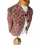 Evan Picone  multicolor sweater button cardigan size PM petite medium Photo 6