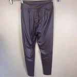 Aerie Offline by  Brown Faux Leather High-Rise Women's Leggings Active Size Large Photo 4