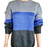 Urban Outfitters NWT  Size L Colorblock Stripe Sweater Lumiere Photo 0