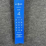 Kit And Ace Gray Pant High Waist Straight Leg Ponte Knit Womens Size 4 Photo 5