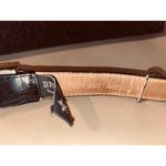 Brighton Leather Belt Size 30 Black Western Gold Silver Accents Buckle Conchos Photo 7