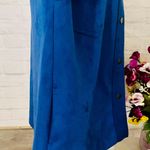 ZARA Cobalt Blue Suede Shacket Photo 11