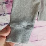 Calvin Klein GRAY TIE DYE WATERCOLOR FRONT LOGO SIDE SPLIT HEM LOUNGE SWEATSHIRT Photo 8