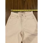 Hudson Jeans Hudson Freya Low Rise Skater Shorts White Denim Bermuda Wide Leg Raw Hem Size 23 Photo 4