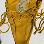 Blue Life  One Piece Bathing Suit Vegan Suede Photo 2