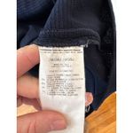 Armani Collezioni  Navy Blue Textured Sleeveless Sheath Dress Size 8 Photo 2