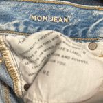 American Eagle  Mom Jean Ripped Blue Denim Jeans Photo 9