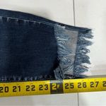 Kancan High Rise Ankle Skinny Stretch Jean Frayed Hem Dark Wash 5/26 Blue Photo 8