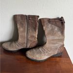 Merrell  Vera Mid Barnwood Tan Brown Leather Mid Calf Zip Up Boots Womens 9 Gorp Photo 1