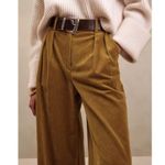 Banana Republic  Vicuna Brown Rivoli Relaxed Corduroy Pants Sz.12 NWT Photo 1