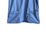 Dickies Women Scrub Top S Blue Short Sleeve Medical Uniform Nurse Office Dental Photo 3
