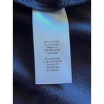 T Tahari womens Navy blue turtleneck tunic long sleeve pullover lightweight S Photo 6