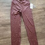 Nine West dusty pink Leggings with Gold Dots Photo 0