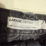 Garage  Denim Faded Black Distressed Vintage Straight Jeans Size 5/27 Photo 5