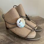 Maripé Maripe Leather Heels Shoes Mother of Pearl Abalone Shell Detail Women’s Size 9 Photo 3